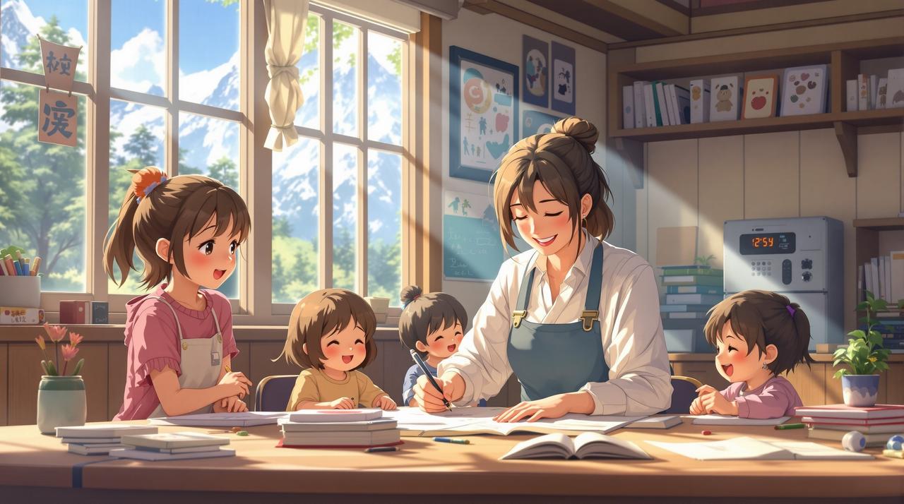 竖屏短剧版客户案例 - 公益动画短片《微光》—— 山区儿童教育关爱项目